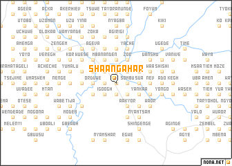 map of Shaangahar