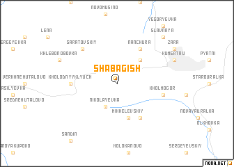 map of Shabagish
