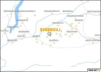 map of Shabai Kili