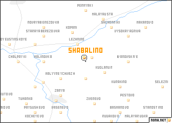 map of Shabalino