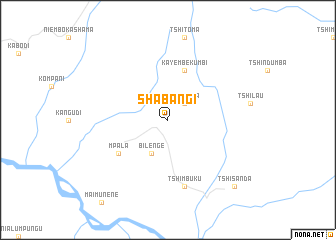 map of Shabangi