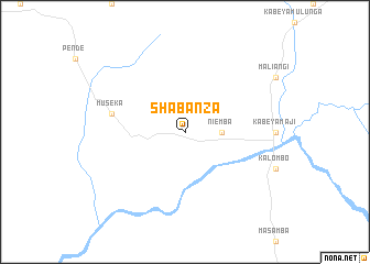 map of Shabanza