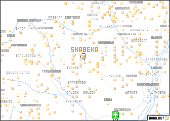 map of Shābeka