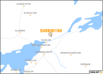 map of Shabībīyah