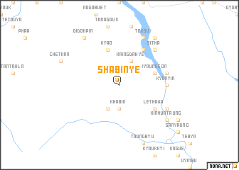 map of Shabinyè