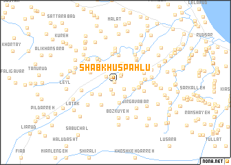 map of Shabkhūs Pahlū