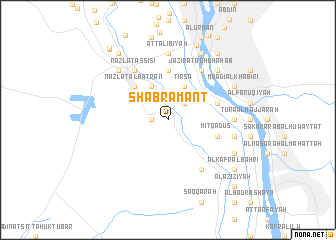 map of Shabrāmant