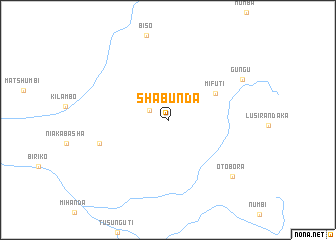 map of Shabunda