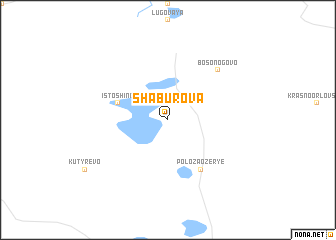 map of Shaburova