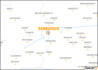map of Shaburovo
