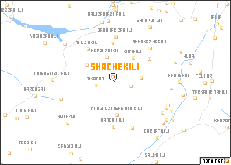 map of Shache Kili