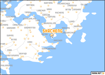 map of Shacheng