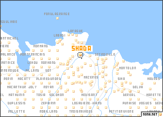 map of Shada