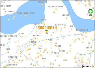 map of Shādi Goth