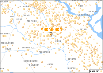 map of Shādi Khān