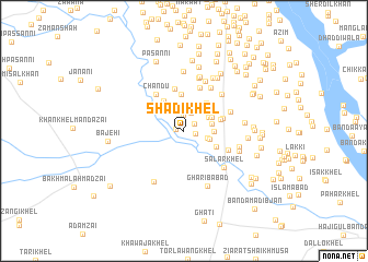 map of Shādi Khel