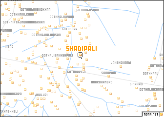 map of Shādīpali