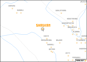 map of Shādkām