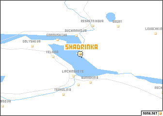 map of Shadrinka