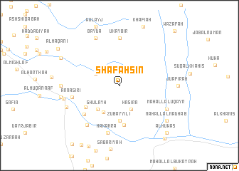 map of Shafahsin