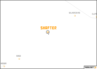 map of Shafter