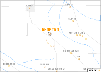 map of Shafter