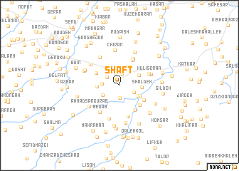 map of Shaft