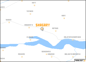 map of Shagary