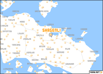 map of Shagenli