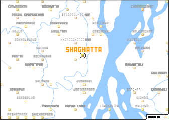 map of Shāghātta