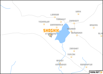 map of Shaghik
