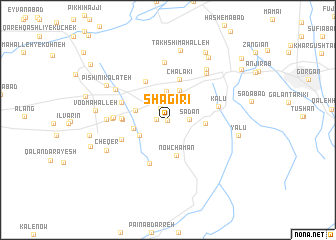 map of Shagīrī