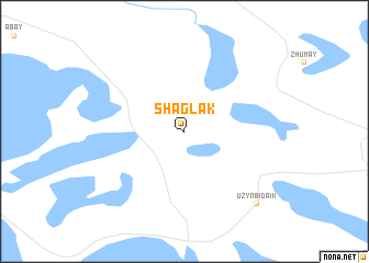 map of Shaglak