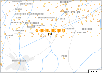 map of Shāh Ali Nonāri