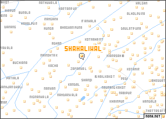 map of Shahaliwāl