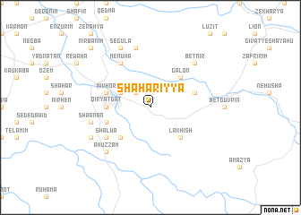 map of Shaẖariyya