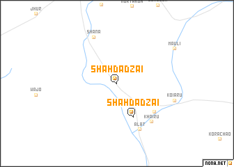 map of Shāhdādzai