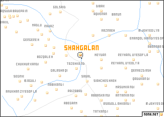 map of Shāh Galan