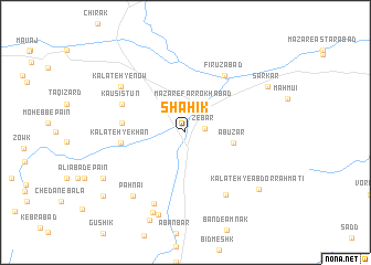 map of Shāhīk