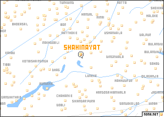 map of Shāh Ināyat