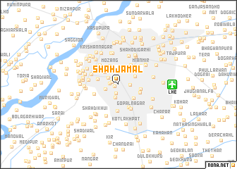 map of Shāh Jamāl