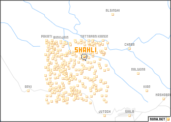 map of Shāhli