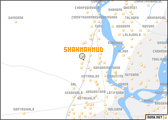 map of Shāh Mahmūd