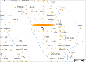 map of Shāh Moḩammad