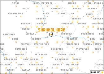 map of Shāh Molkbar