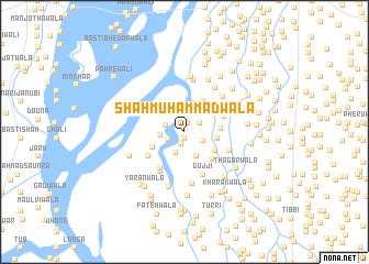 map of Shāh Muhammadwāla