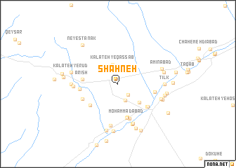 map of Shahneh