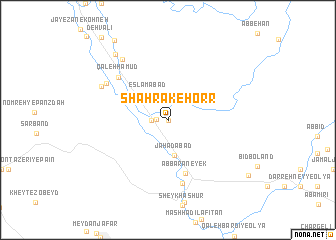 map of Shahrak-e Ḩorr