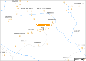 map of Shahroo