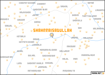 map of Shahr Rāi Sādullāh